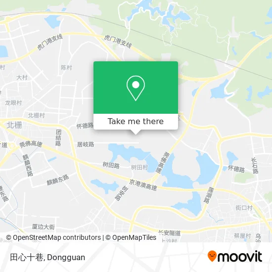 田心十巷 map