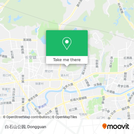 白石山公园 map