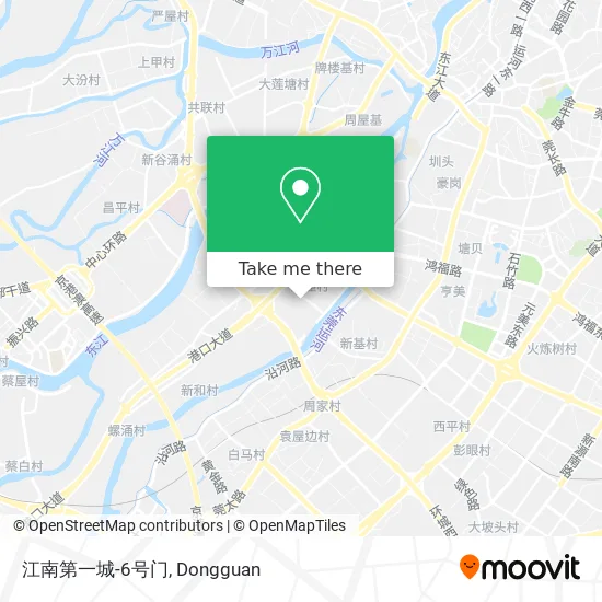 江南第一城-6号门 map