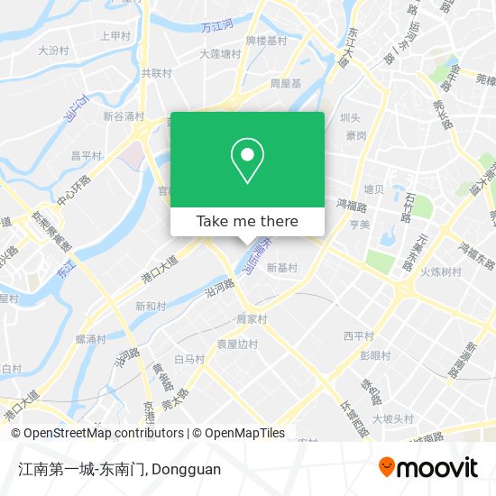 江南第一城-东南门 map
