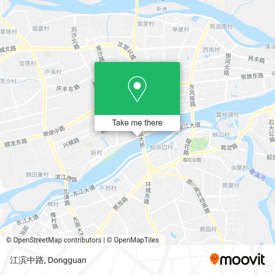 江滨中路 map
