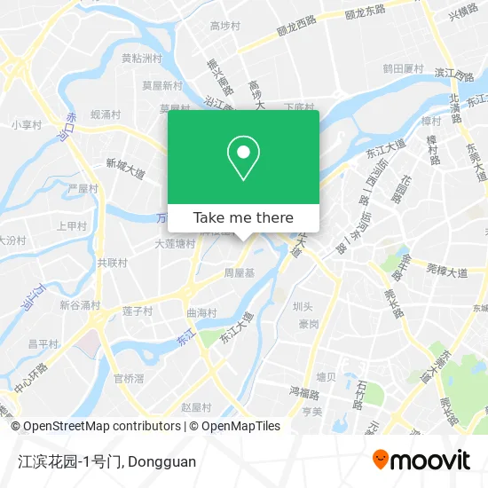 江滨花园-1号门 map