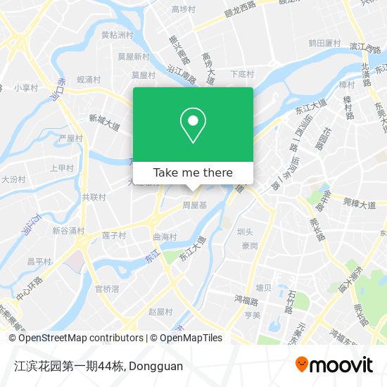 江滨花园第一期44栋 map