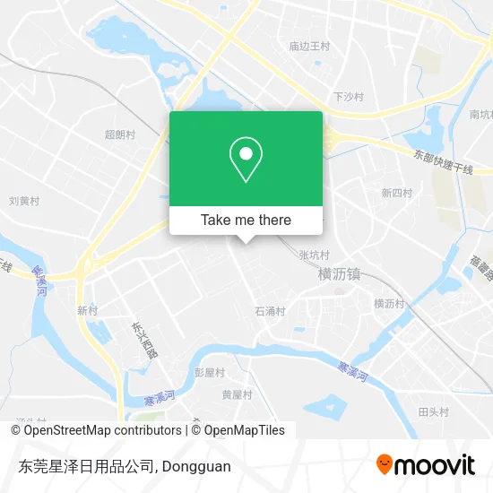 东莞星泽日用品公司 map