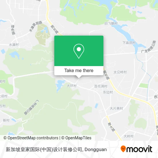 新加坡皇家国际(中国)设计装修公司 map