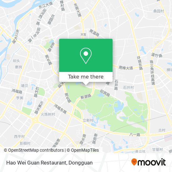 Hao Wei Guan Restaurant map