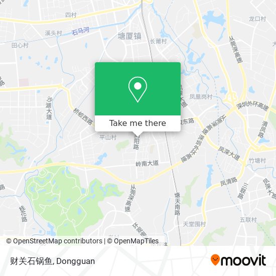 财关石锅鱼 map