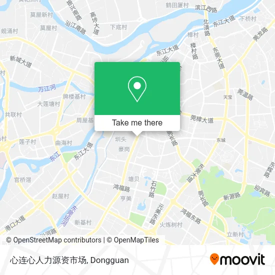 心连心人力源资市场 map