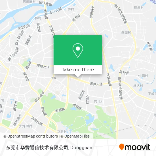 东莞市华赞通信技术有限公司 map