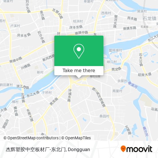 杰辉塑胶中空板材厂-东北门 map