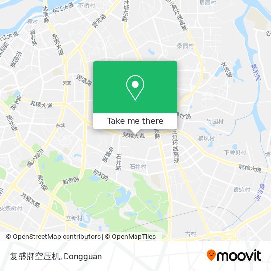 复盛牌空压机 map