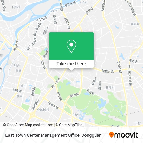 East Town Center Management Office map