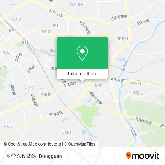 东莞东收费站 map