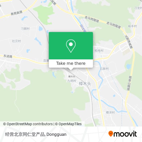 经营北京同仁堂产品 map