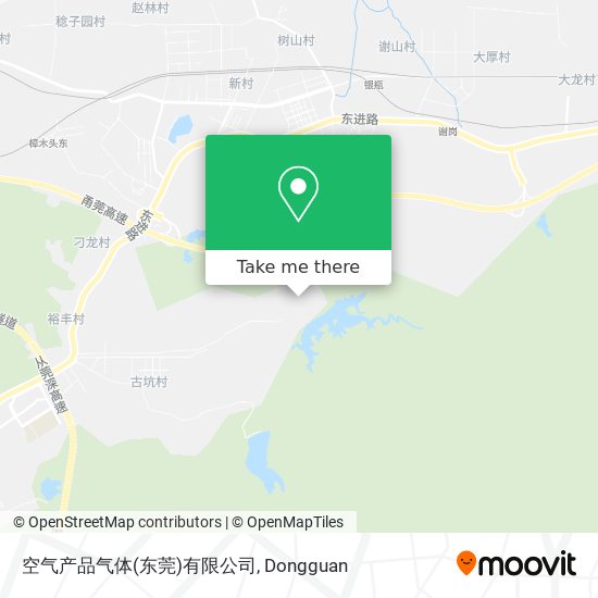 空气产品气体(东莞)有限公司 map