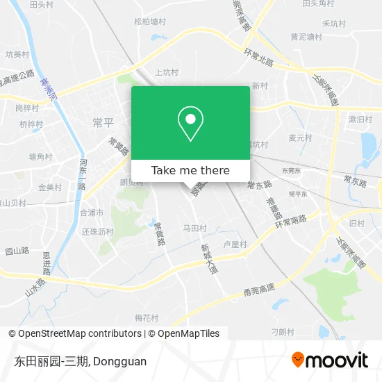 东田丽园-三期 map