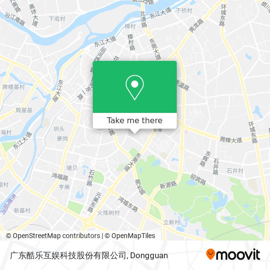 广东酷乐互娱科技股份有限公司 map