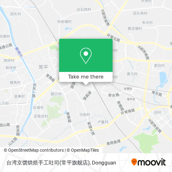 台湾京馔烘焙手工吐司(常平旗舰店) map