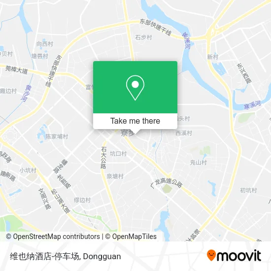维也纳酒店-停车场 map