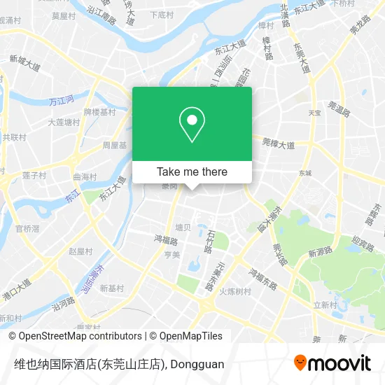 维也纳国际酒店(东莞山庄店) map