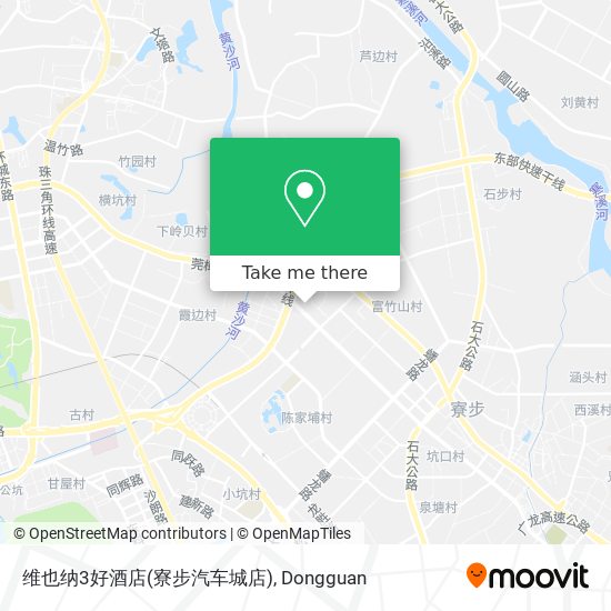 维也纳3好酒店(寮步汽车城店) map