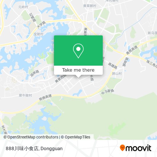 888川味小食店 map