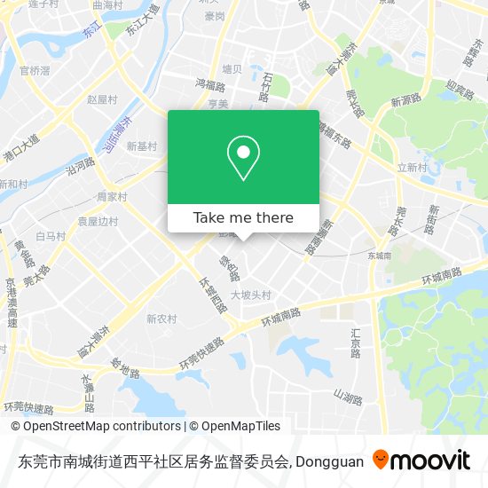 东莞市南城街道西平社区居务监督委员会 map