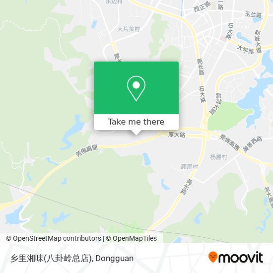 乡里湘味(八卦岭总店) map