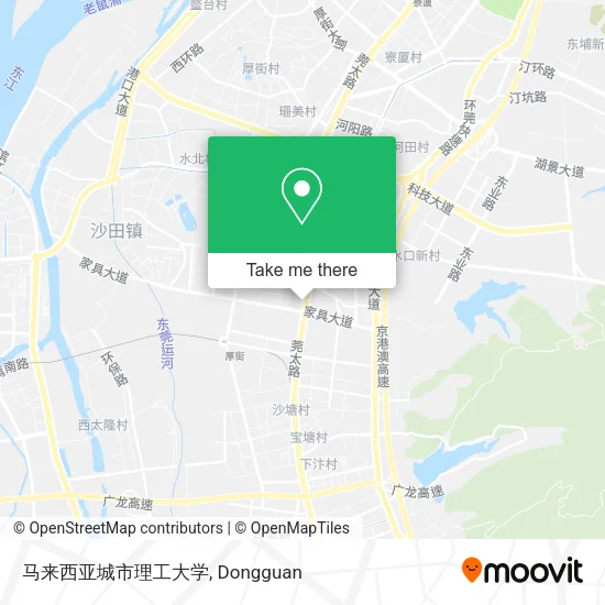 马来西亚城市理工大学 map