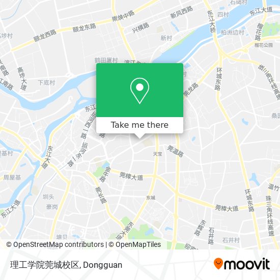 理工学院莞城校区 map