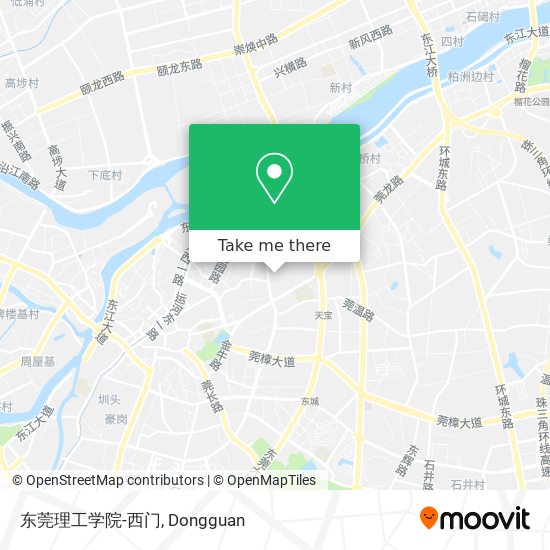 东莞理工学院-西门 map
