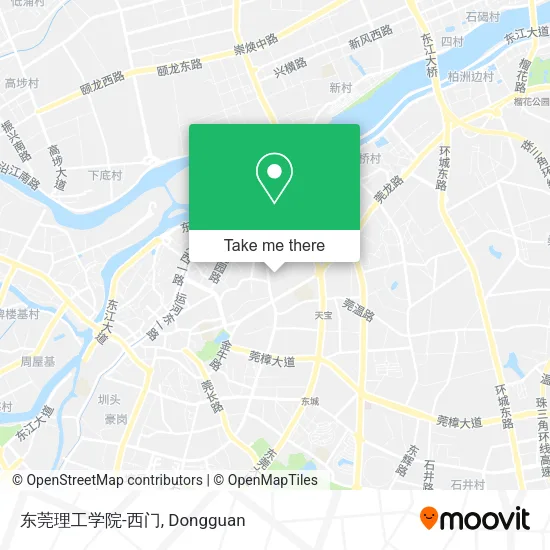 东莞理工学院-西门 map