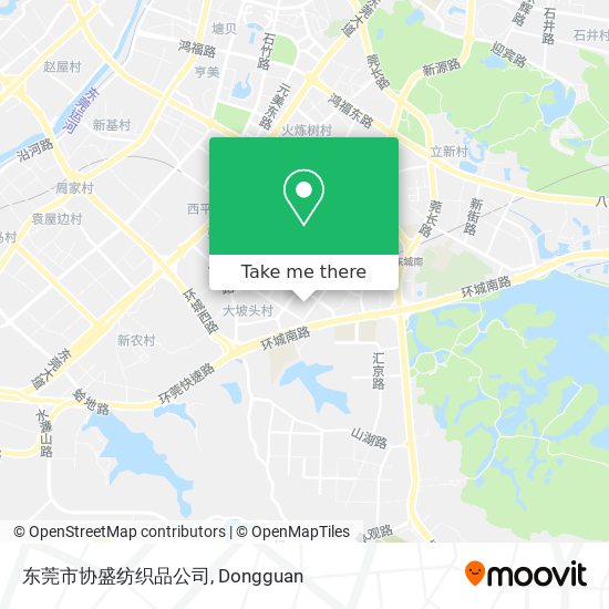 东莞市协盛纺织品公司 map