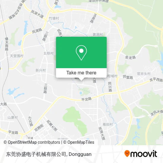 东莞协盛电子机械有限公司 map