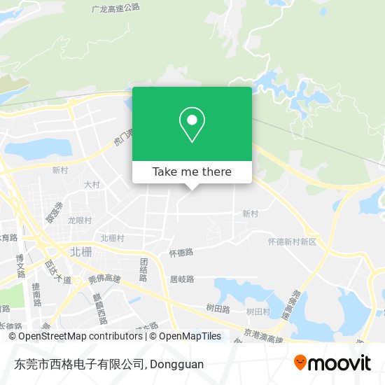 东莞市西格电子有限公司 map