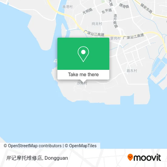 岸记摩托维修店 map