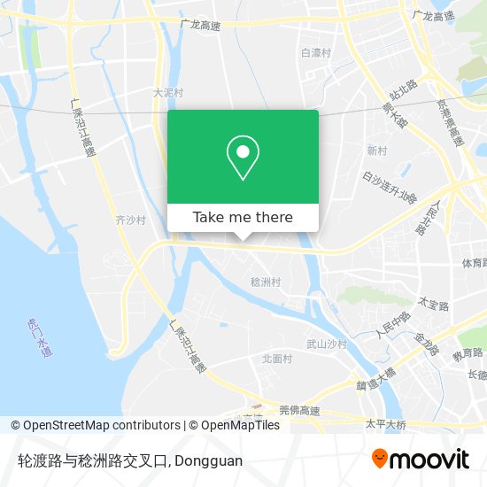 轮渡路与稔洲路交叉口 map