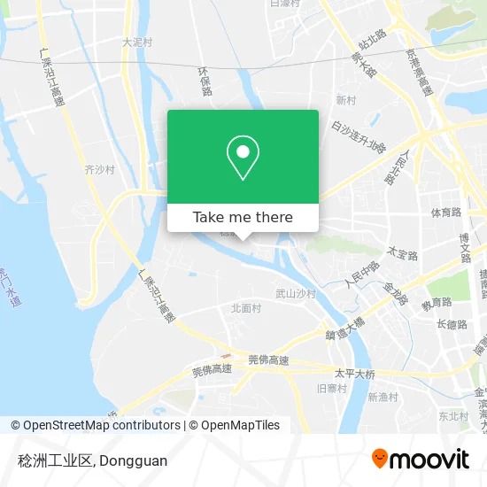 稔洲工业区 map
