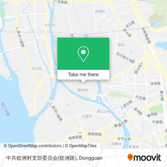中共稔洲村支部委员会(稔洲路) map