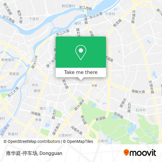 雍华庭-停车场 map