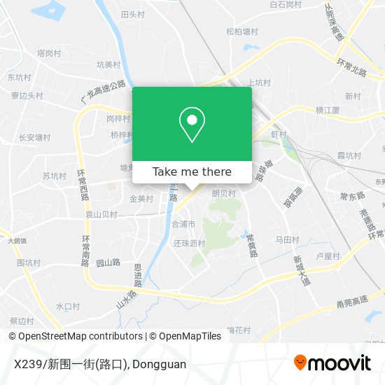 X239/新围一街(路口) map