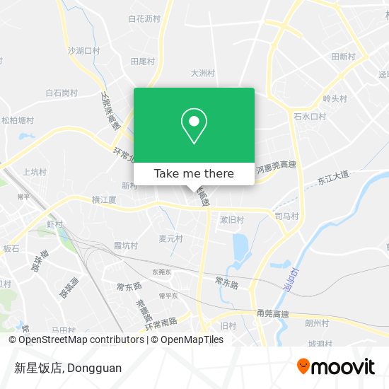 新星饭店 map