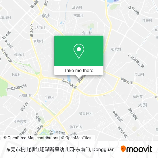 东莞市松山湖红珊瑚新星幼儿园-东南门 map