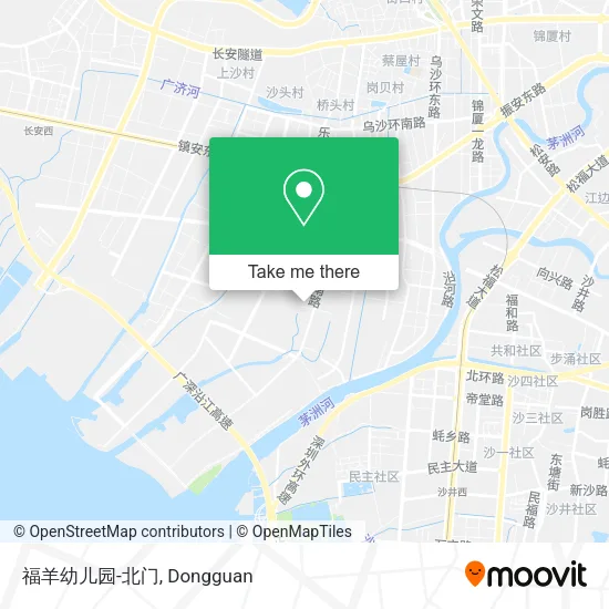 福羊幼儿园-北门 map