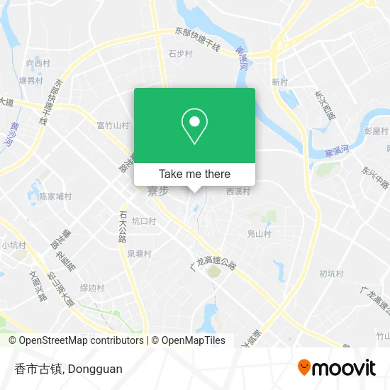 香市古镇 map