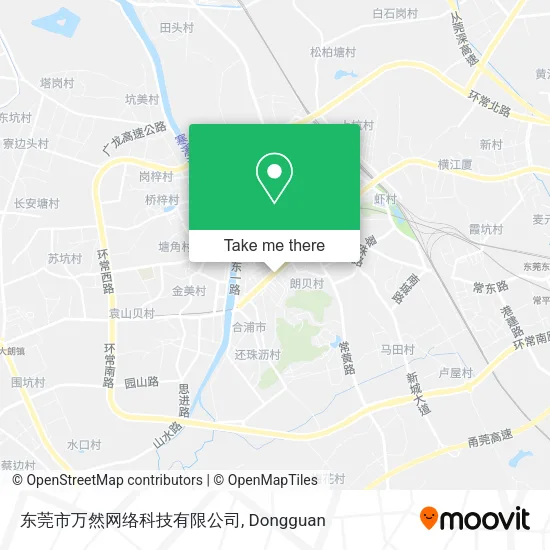东莞市万然网络科技有限公司 map