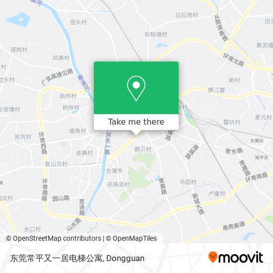 东莞常平又一居电梯公寓 map