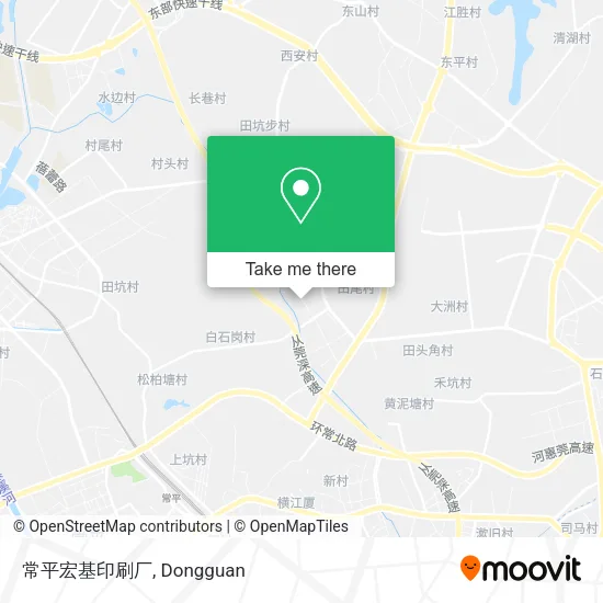 常平宏基印刷厂 map