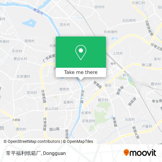 常平福利纸箱厂 map