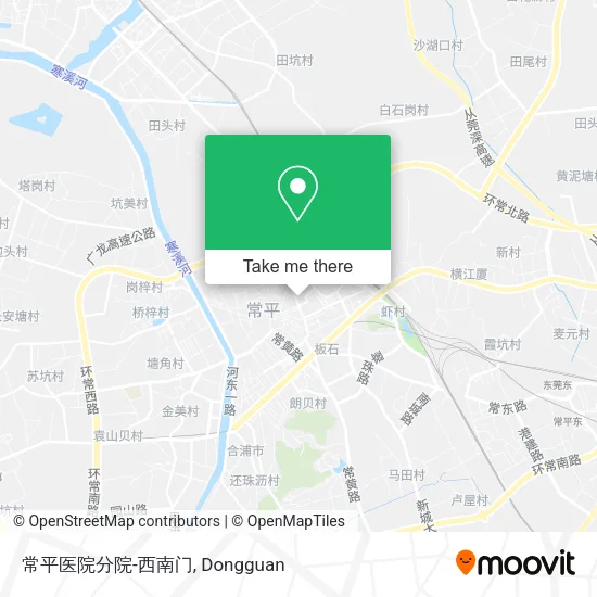 常平医院分院-西南门 map